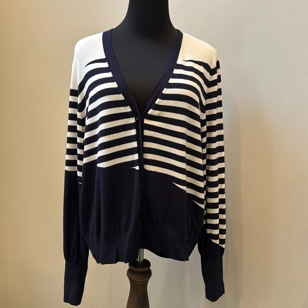 Chico’s Mixed Stripe Cardigan size XL ( Chico’s size 3)